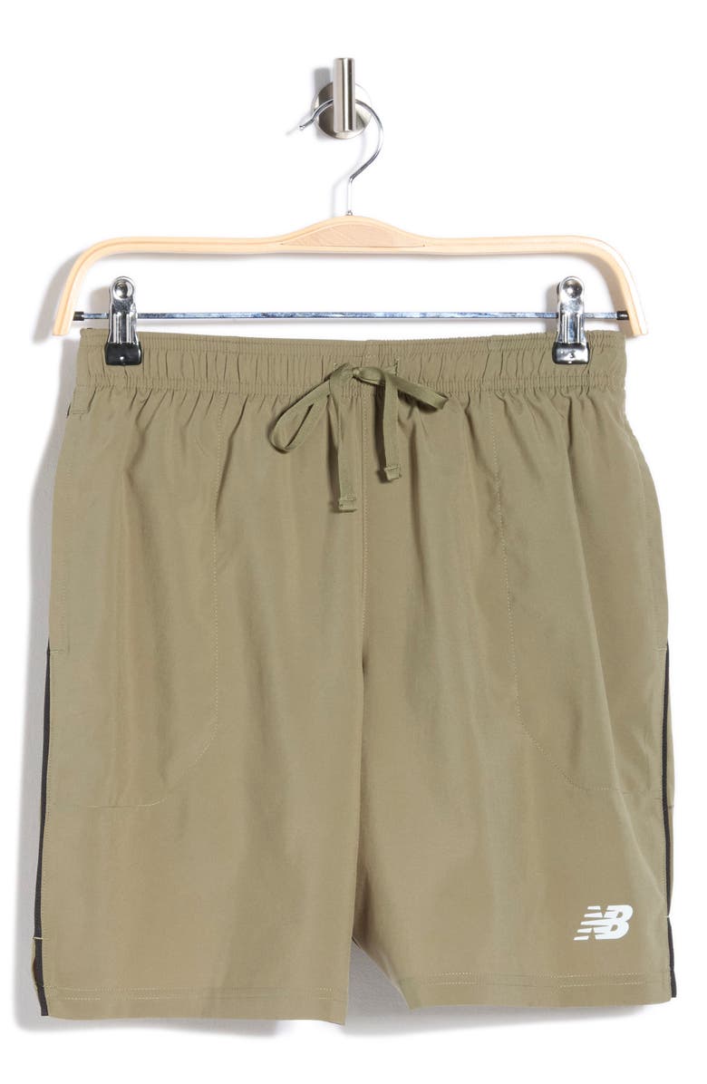 New Balance 7-Inch Sport Shorts, Main, color, Dark Olivine