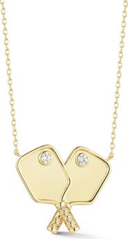SPHERA MILANO Pickleball Pendant Necklace