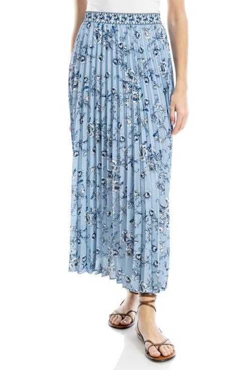Pleated Maxi Skirt
