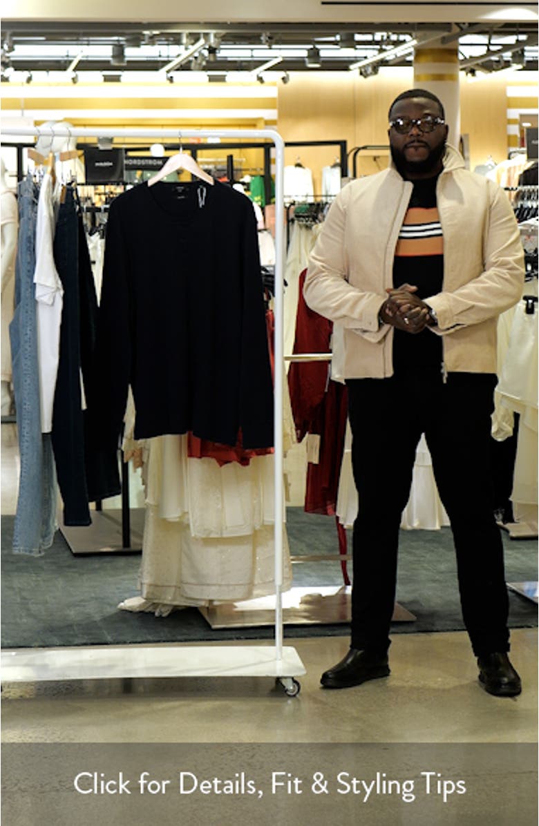 Long Sleeve Pima Cotton Henley, sales video thumbnail