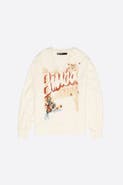 Bimba y Lola Toweling V-Neck Sweatshirt