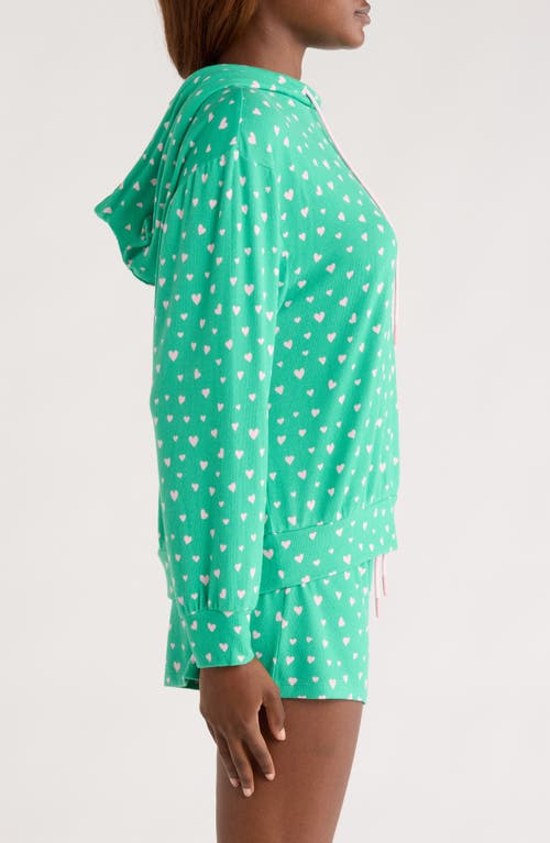 Pj Salvage Hooded Short Pajamas
