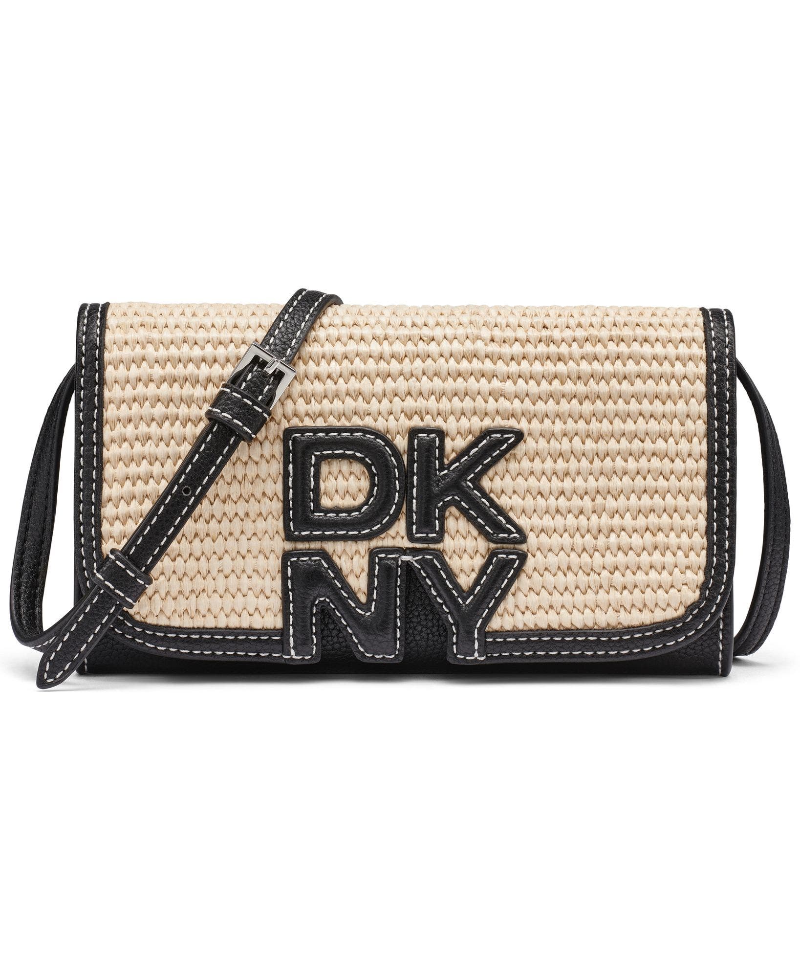 Nicole Wallet On A String, Main, color, Natural/Black