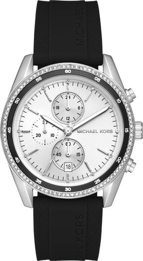 Hadyn Silicone Strap Chronograph Watch, 42mm