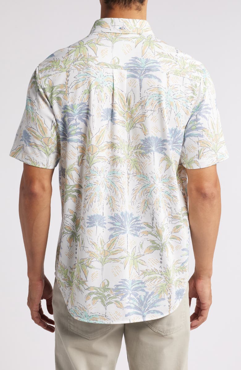 Tommy Bahama San Lucio Palm Orchard Print Short Sleeve Button-Up Shirt, Alternate, color,
