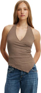 Cotton On Women's Marnie Textured Halter