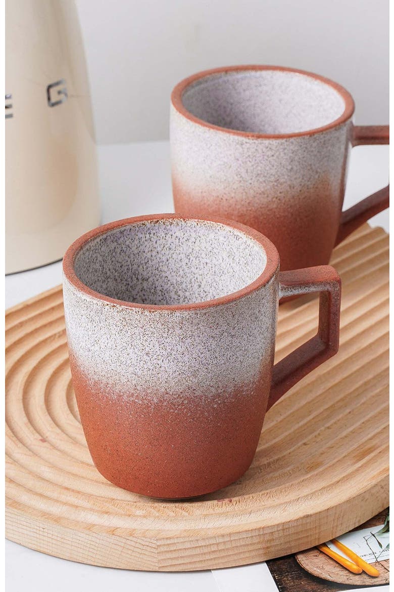 Vince Stoneware 16-Piece Dinnerware Set, Alternate, color, Red