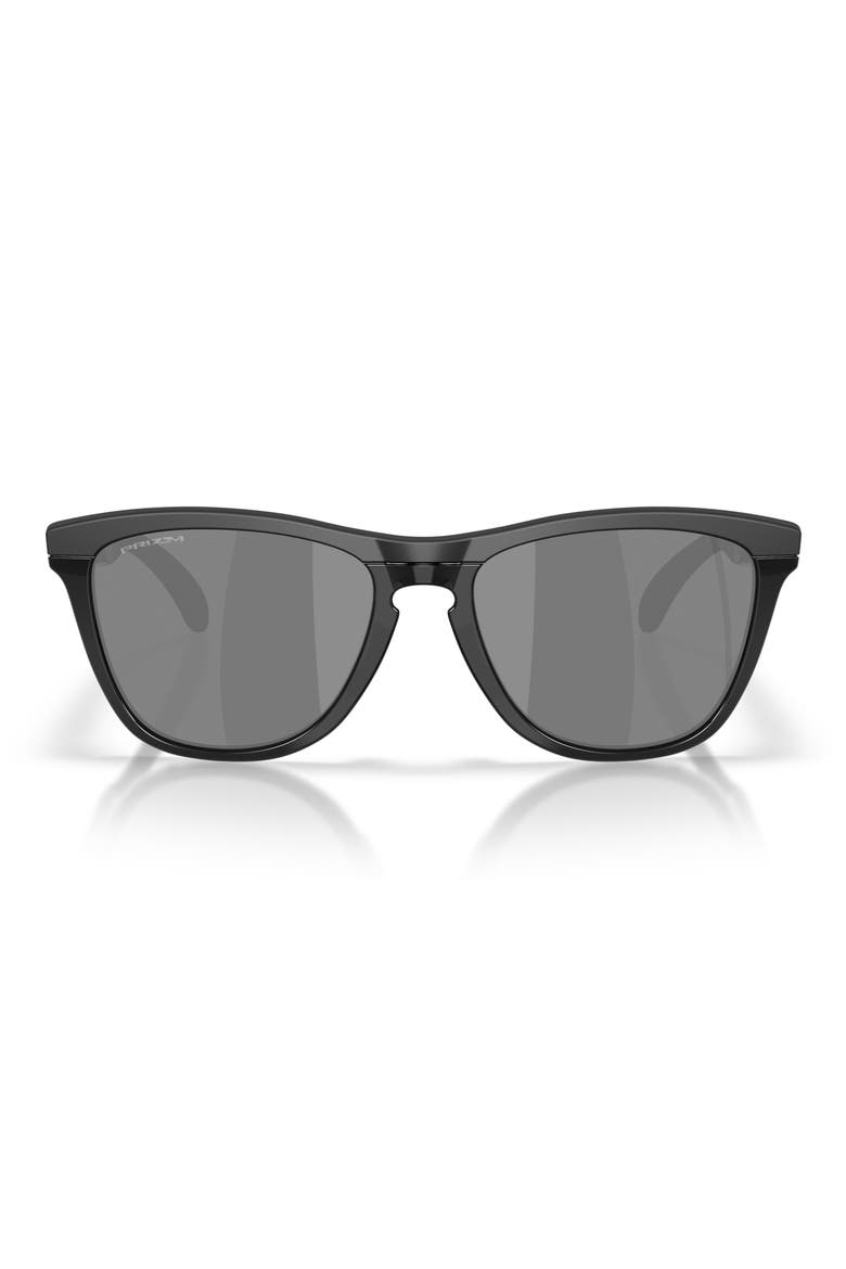 Gender Inclusive Frogskins Range 58mm Round Sunglasses, Main, color, MATTE BLACK / BLACK