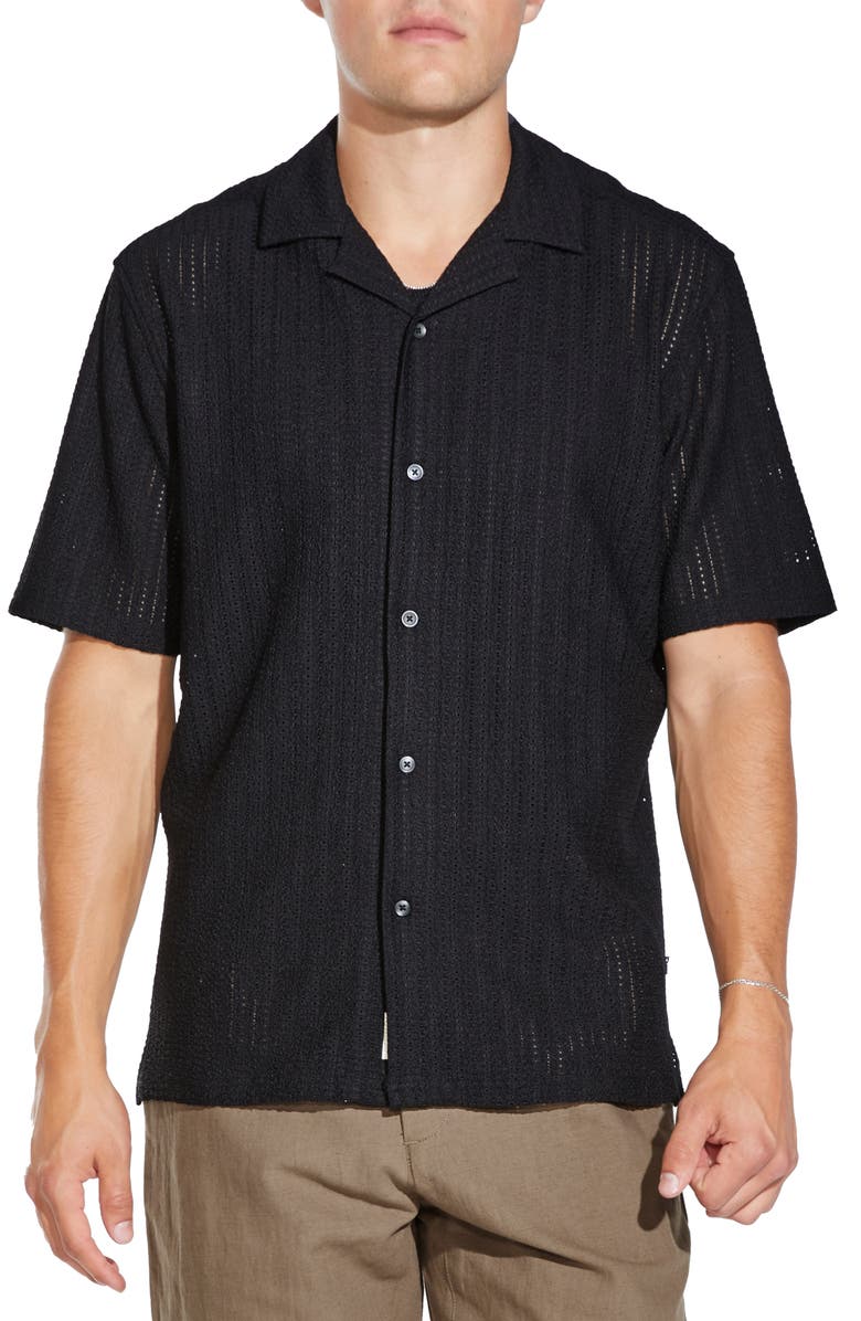 Civil Society Relaxed Fit Short Sleeve Button-Up Resort Shirt, Main, color, 