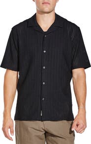 Civil Society Relaxed Fit Short Sleeve Button-Up Resort Shirt