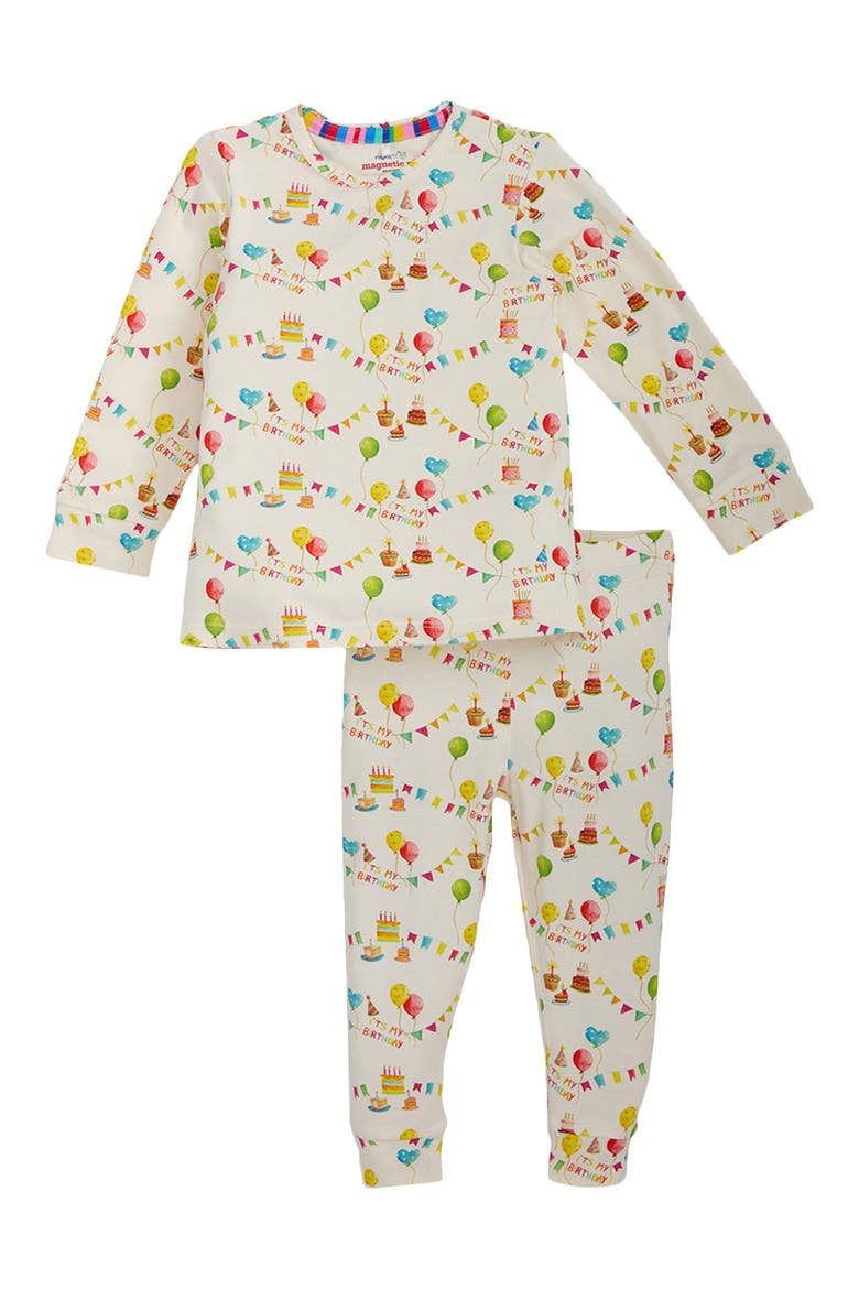 Kids' Birthday Babe Two-Piece Pajamas, Main, color, BIRTH