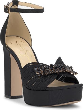 Jessica Simpson Anissia Ankle Strap Platform Pump (Women
