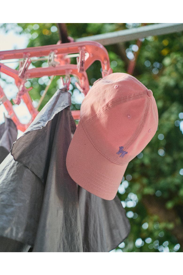 "Pan Pan" Baseball Cap, Alternate, color, Light Pink