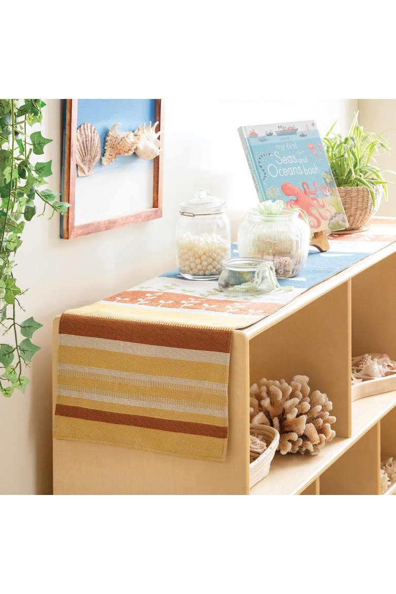 Summer Decorative Runner, Alternate, color, Multicolored