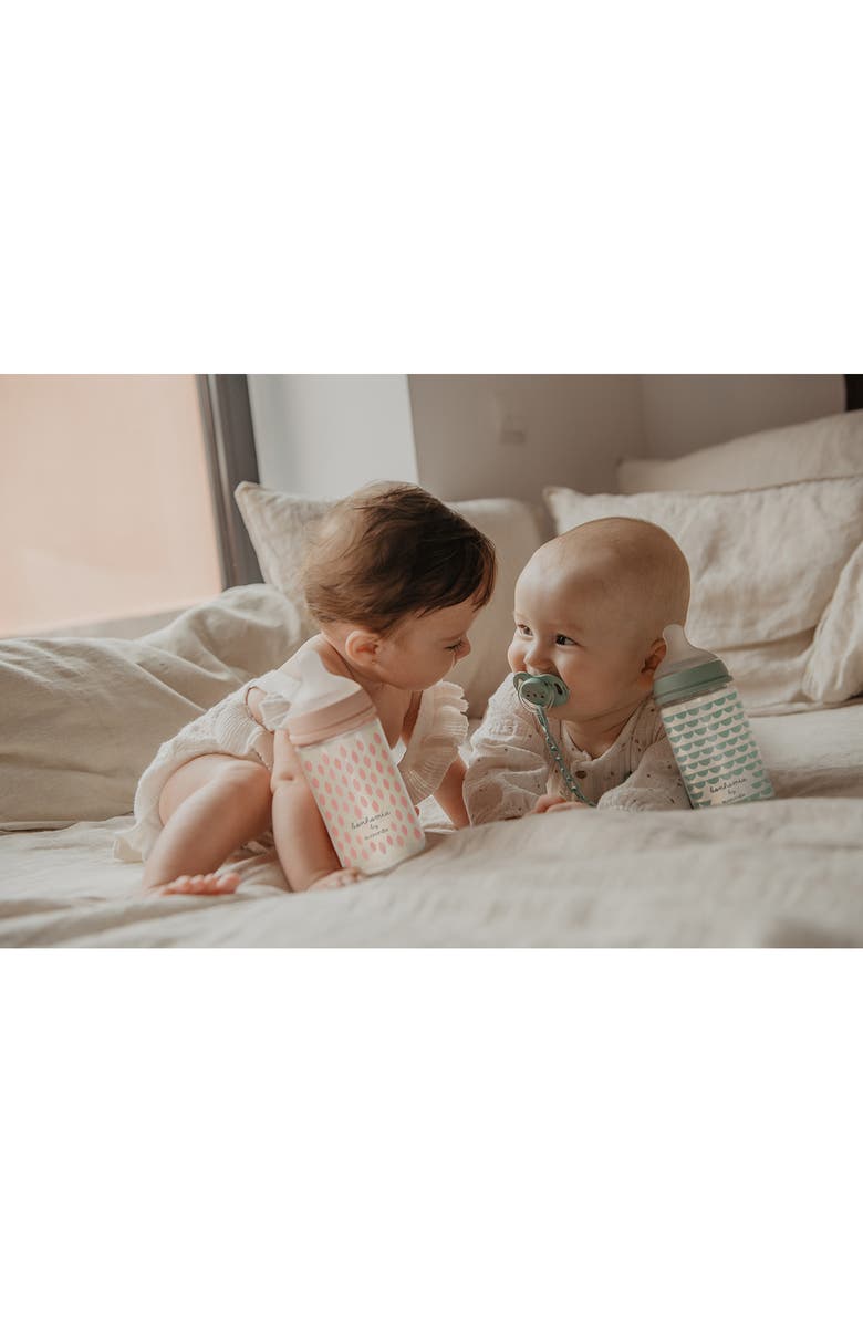 Suavinex Bonhomia 3-Pack Glass Feeding Bottles & SX PRO Silicone Nipple, Alternate, color, Beige/Pink