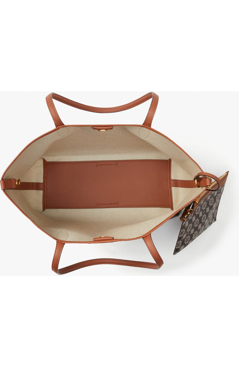 Kate Spade New York spade flower monogram coated canvas tote, Alternate, color,