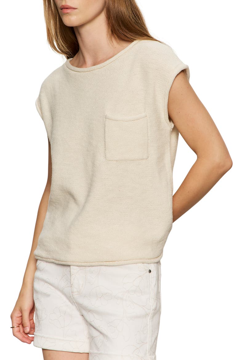Easy Cotton T-Shirt, Alternate, color, COLLAGEN WHITE