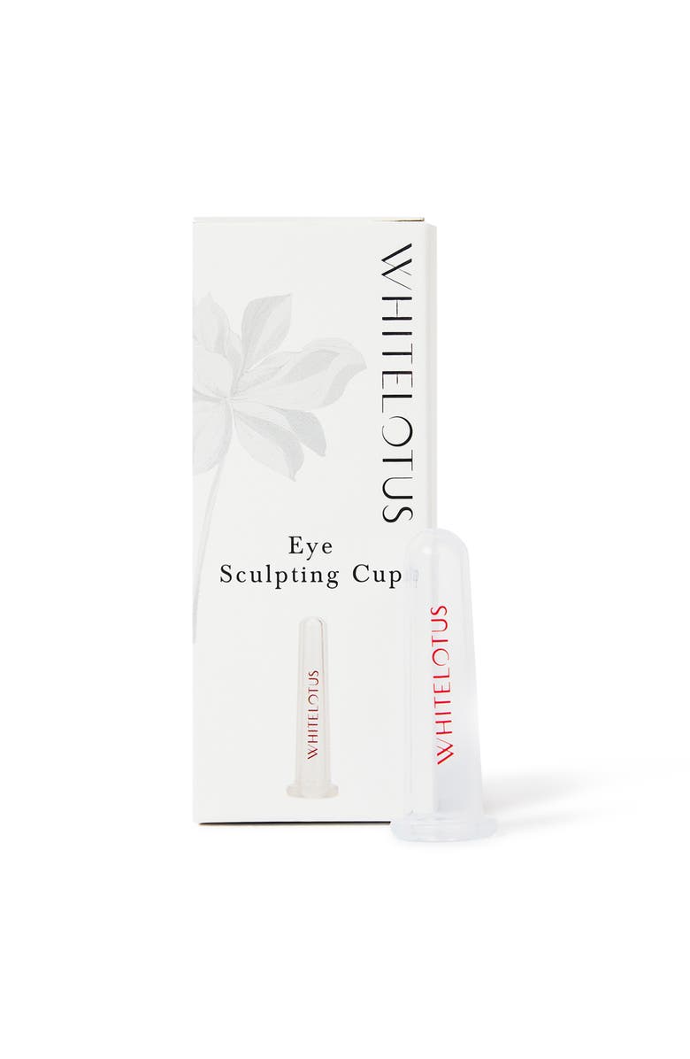 White Lotus Beauty Face, Eye & Body Sculpting Cupping Set, Alternate, color, White