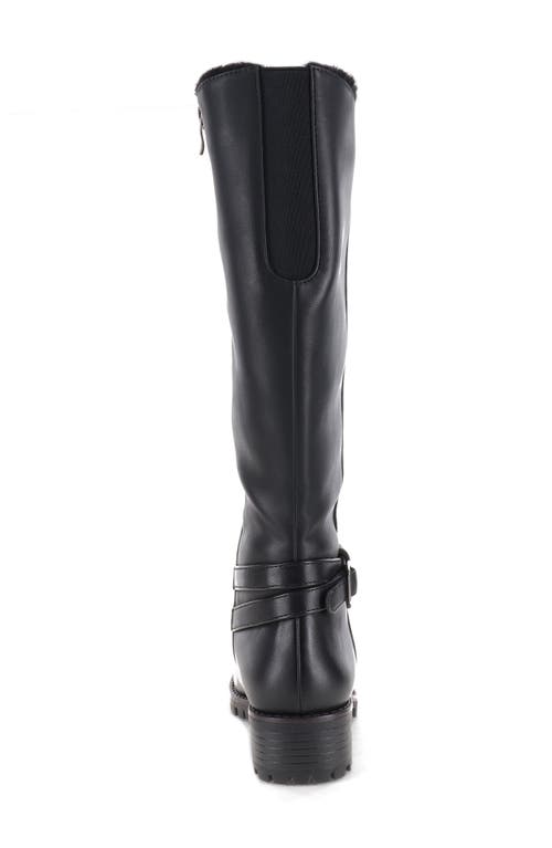 Aquatherm By Santana Canada Cedar Faux Fur Lined Tall Boot In Black