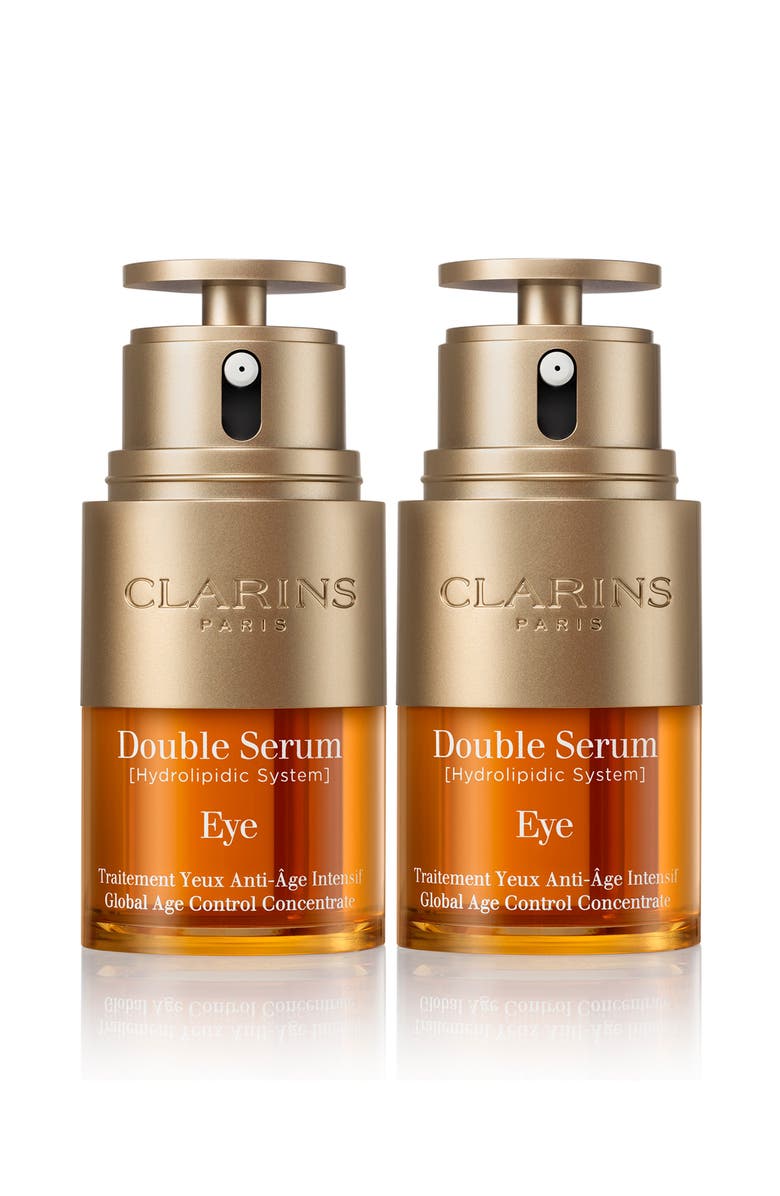 Clarins Double Serum Eye Firming & Hydrating Anti-Aging Concentrate Duo (Nordstrom Exclusive) (Limited Edition) $168 Value, Alternate, color, 