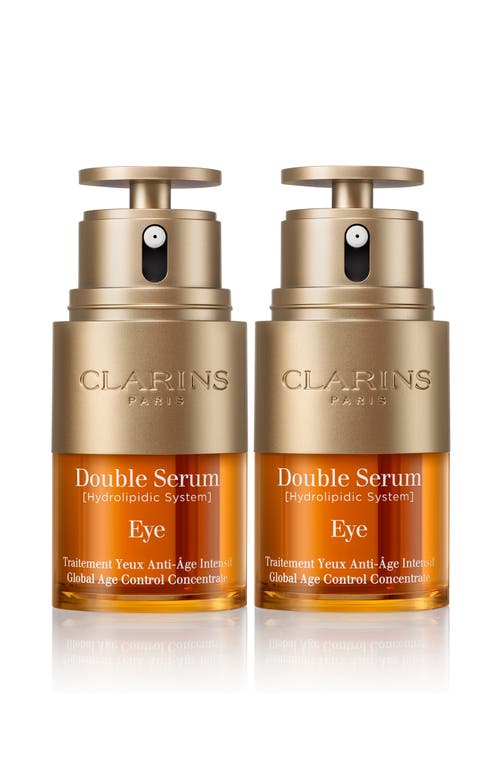 Clarins Double Serum Eye Firming & Hydrating Anti-aging Concentrate Duo (nordstrom Exclusive) (limit