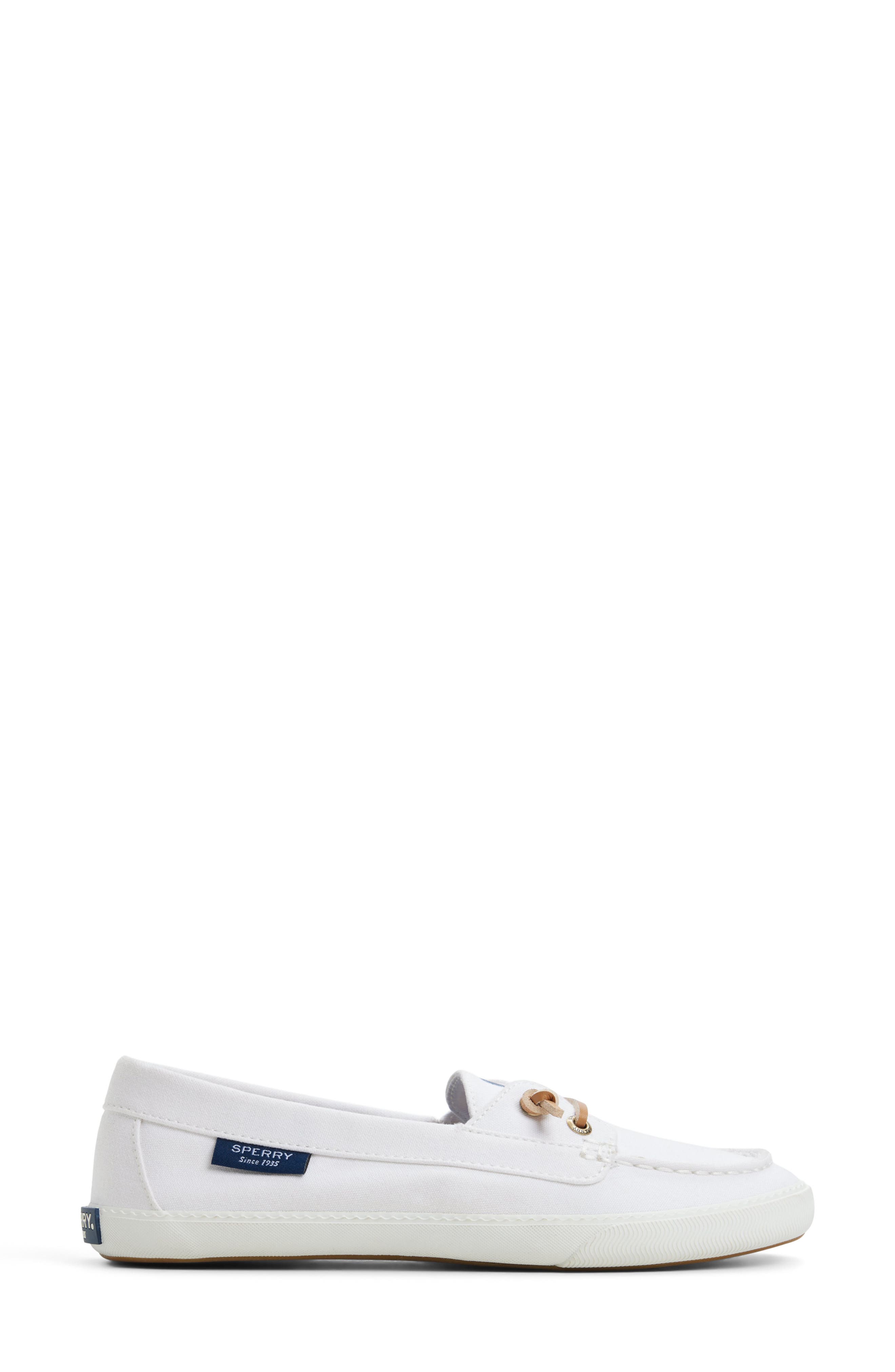 Sperry Sailaway Boat Shoe, Alternate, color, White