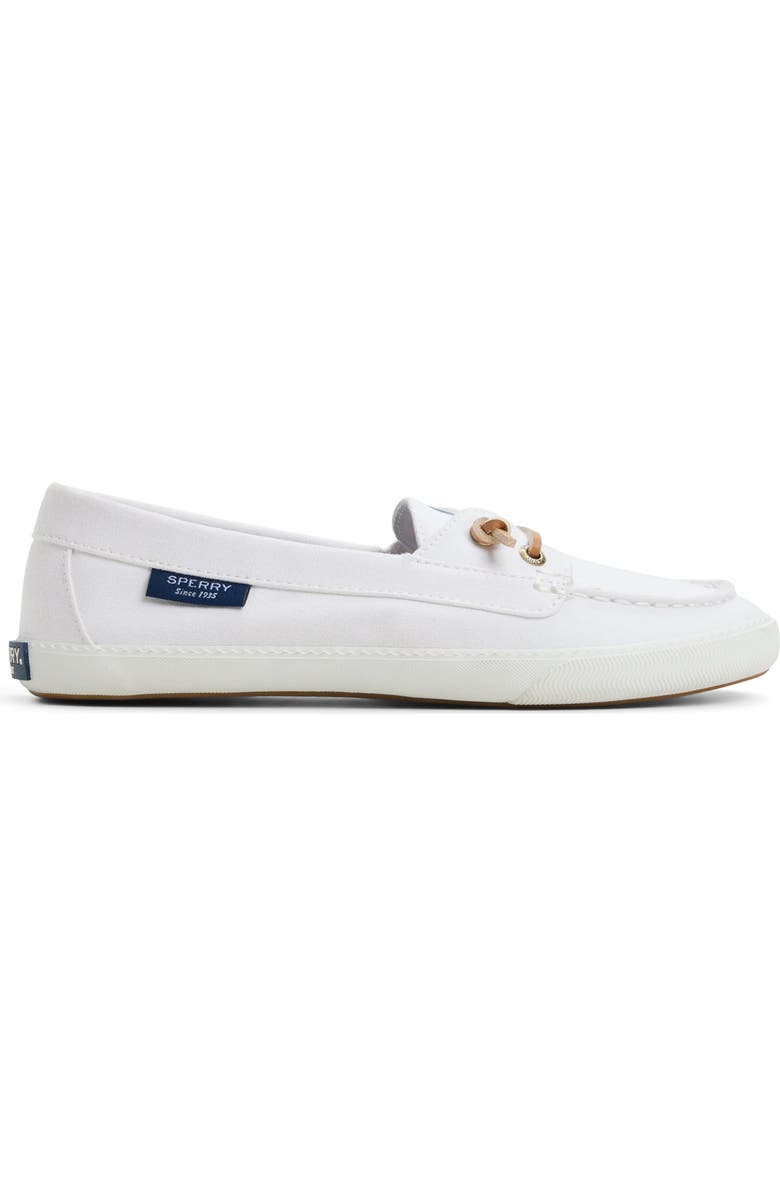 Sperry Sailaway Boat Shoe, Alternate, color, White