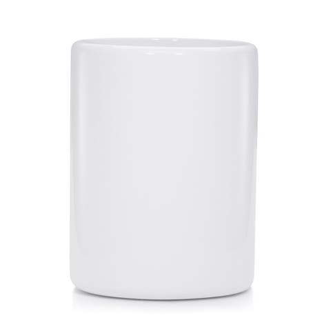 Domus White Gloss Waste Basket