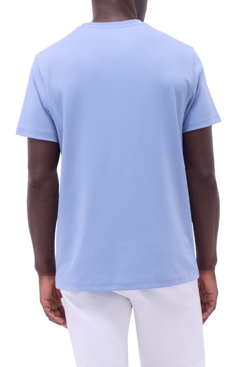 Hank Solid Pima Cotton T-Shirt, Alternate, color, AIR BLUE