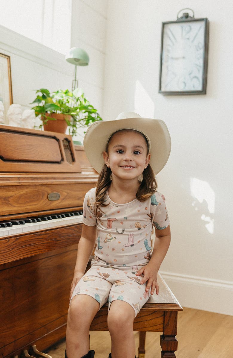 Copper Pearl Cheyenne Two-Piece Short Pajamas, Alternate, color, Cheyenne