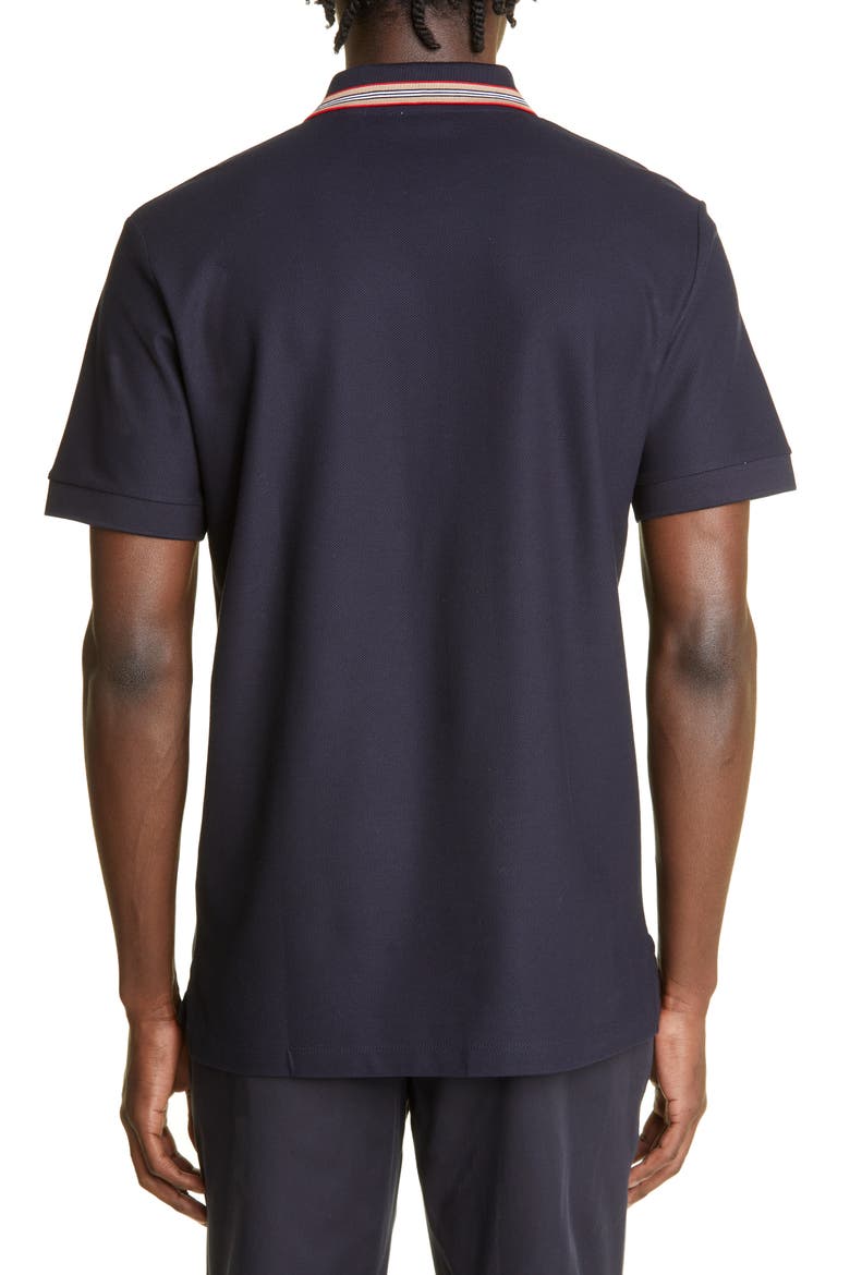 Men's Pierson Cotton Polo, Alternate, color, COAL BLUE