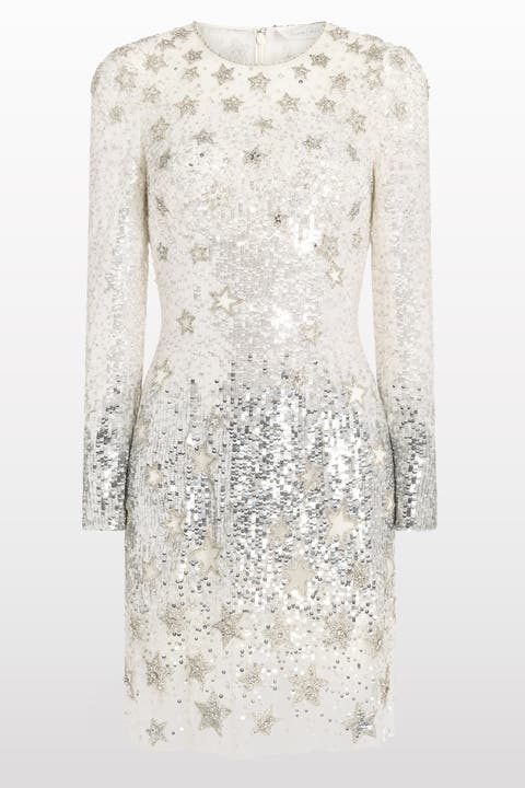 Alexis Star Sequin Embellished Mini Dress