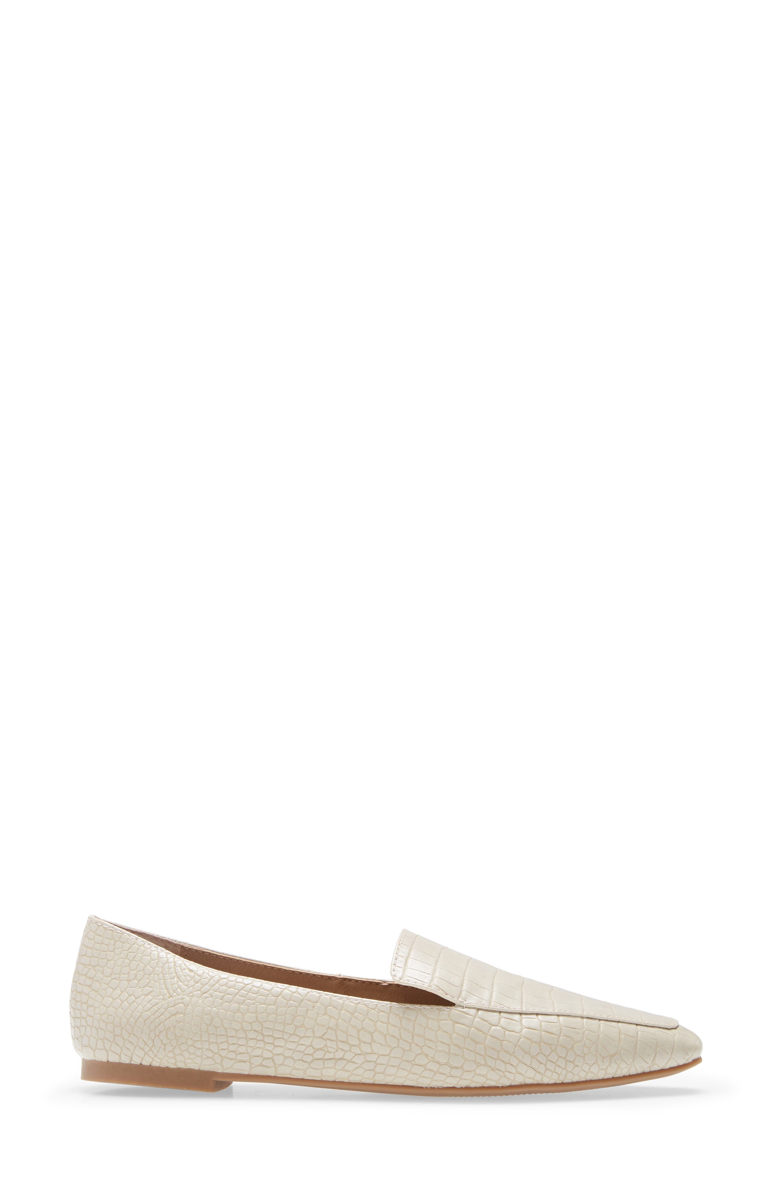 Gemmy Loafer Flat, Alternate, color, TAUPE CROCODILE