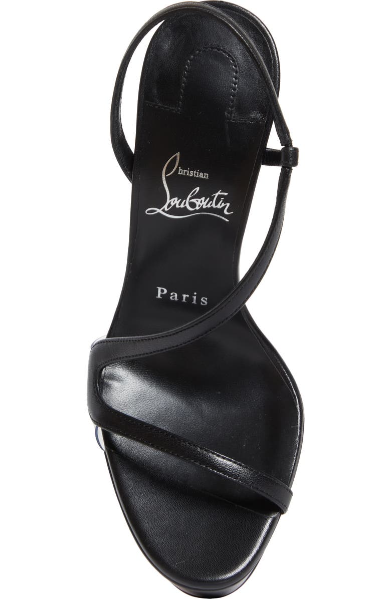 Christian Louboutin Rosalie Alta Platform Slingback Sandal, Alternate, color,