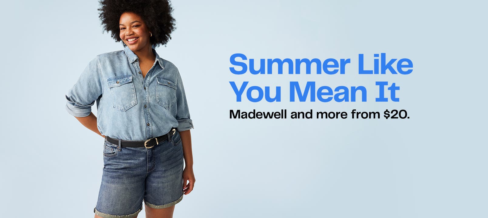 Casual summer styles for women and men.