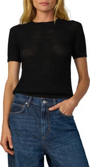 Joe's Baby Open Stitch T-Shirt