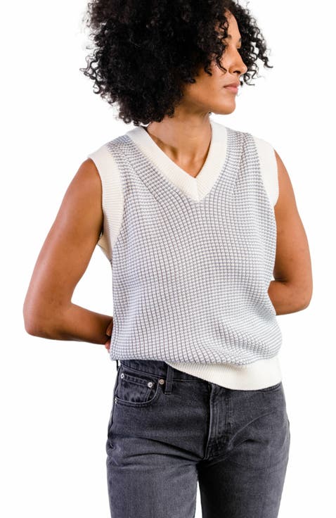 Liza V-Neck Sweater Vest