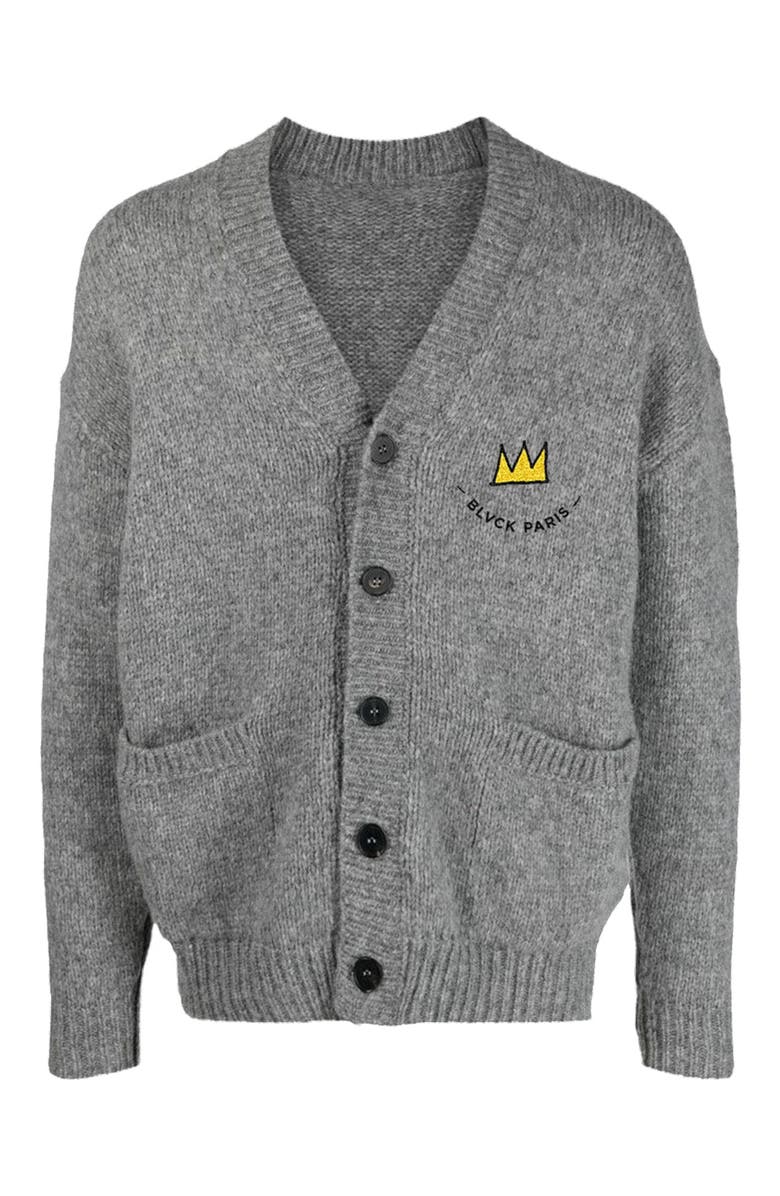 Blvck x Basquiat Cardigan, Alternate, color, 