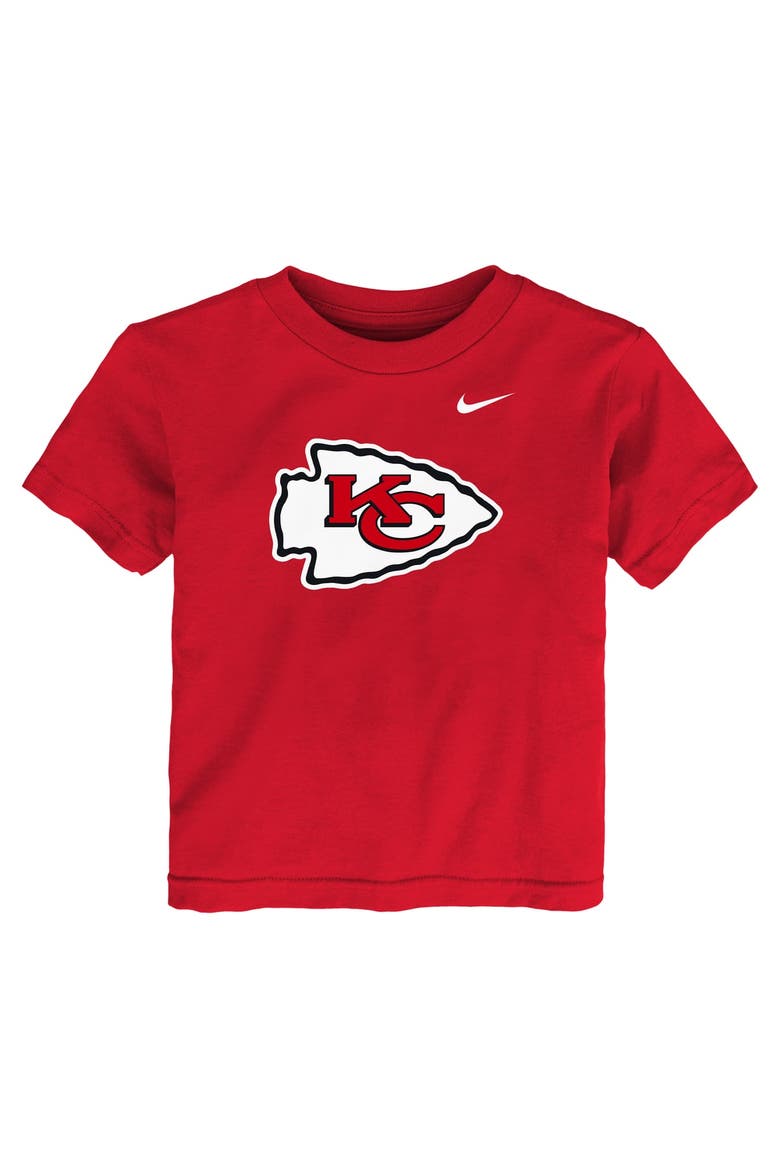 Toddler Nike Red Kansas City Chiefs Logo T-Shirt, Main, color, Red