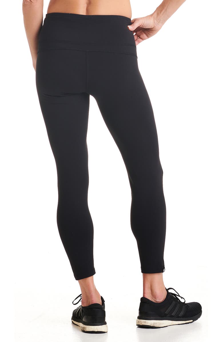 Oiselle O-Mazing Three-Quarter Running Tights, Alternate, color,