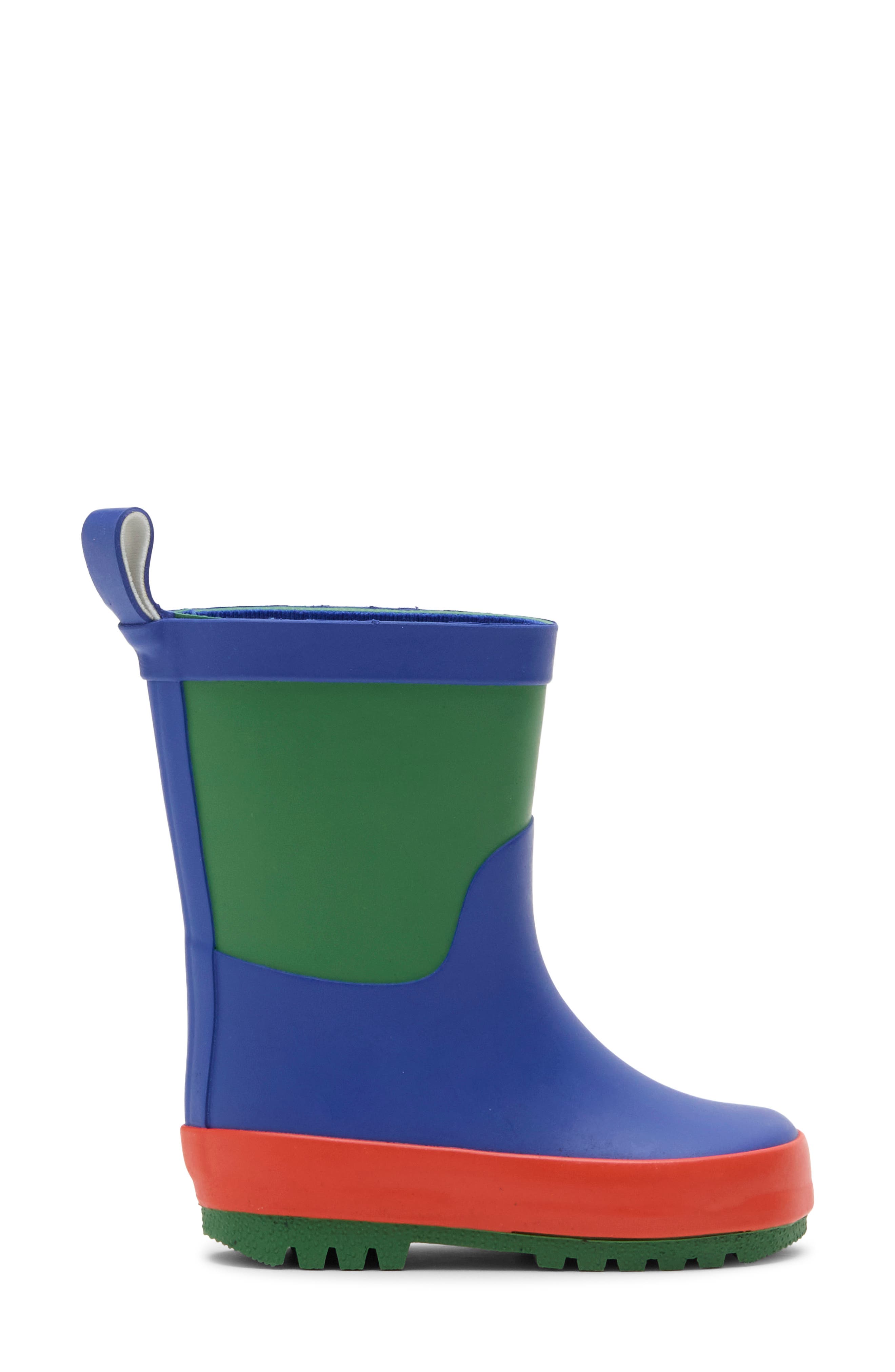 Kids' Misty Rain Boot, Alternate, color, GREEN MULTI