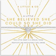 A Littles & Co A Little 'She Believed She Could So She Did' Bracelet