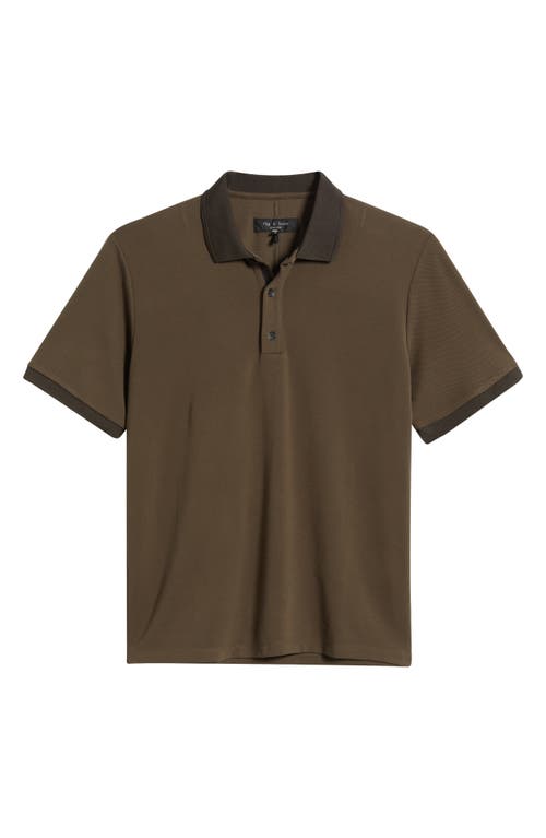 Rag & Bone Slim Fit Tech Piqué Polo