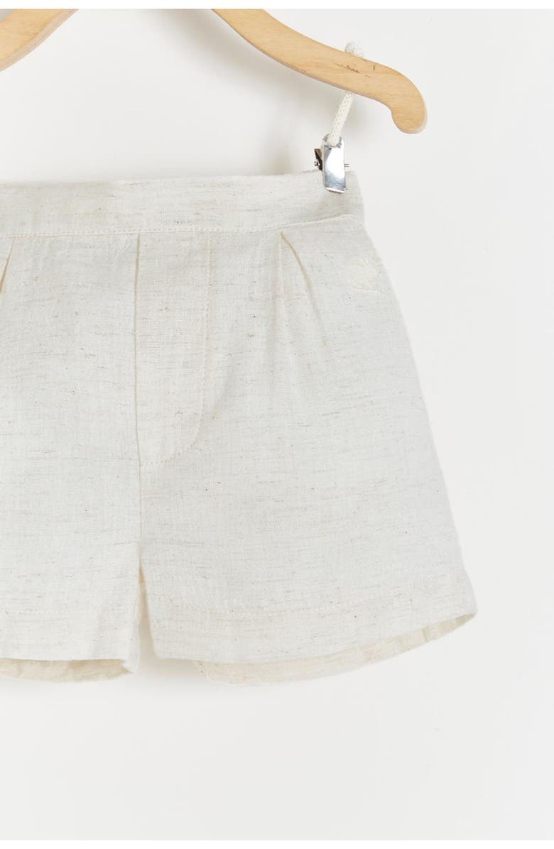 Babycottons Bauti Dressy Shorts for Infant, Main, color, Sand