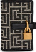 Balmain Pulse Holder monogram jacquard card holder