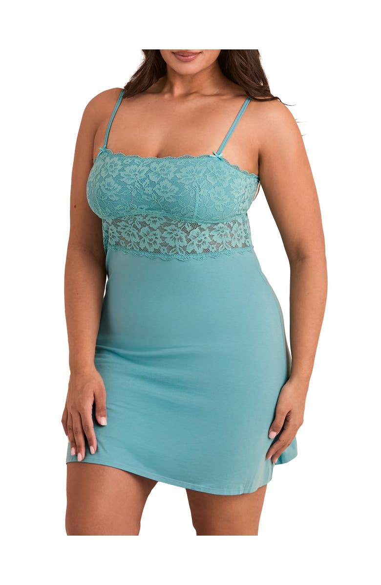 Adore Me Samantha Slip, Main, color, Medium Blue