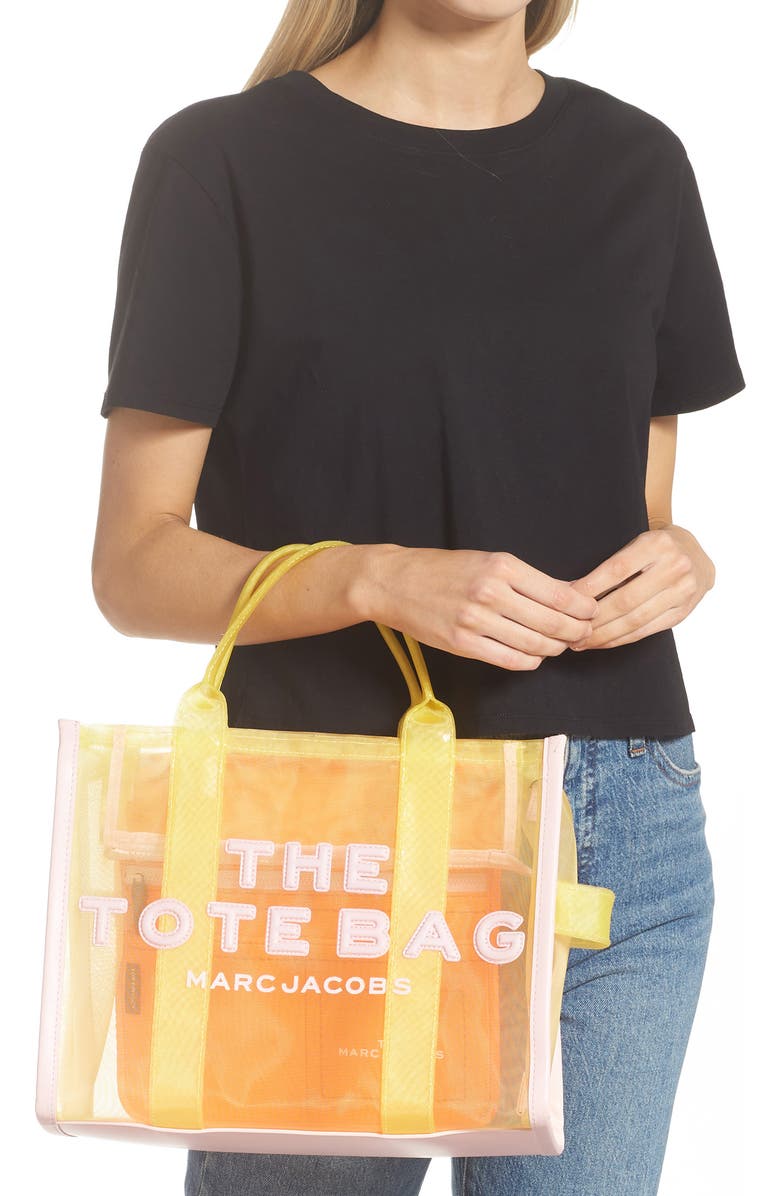 Marc Jacobs The Medium Traveler Mesh Tote, Alternate, color,