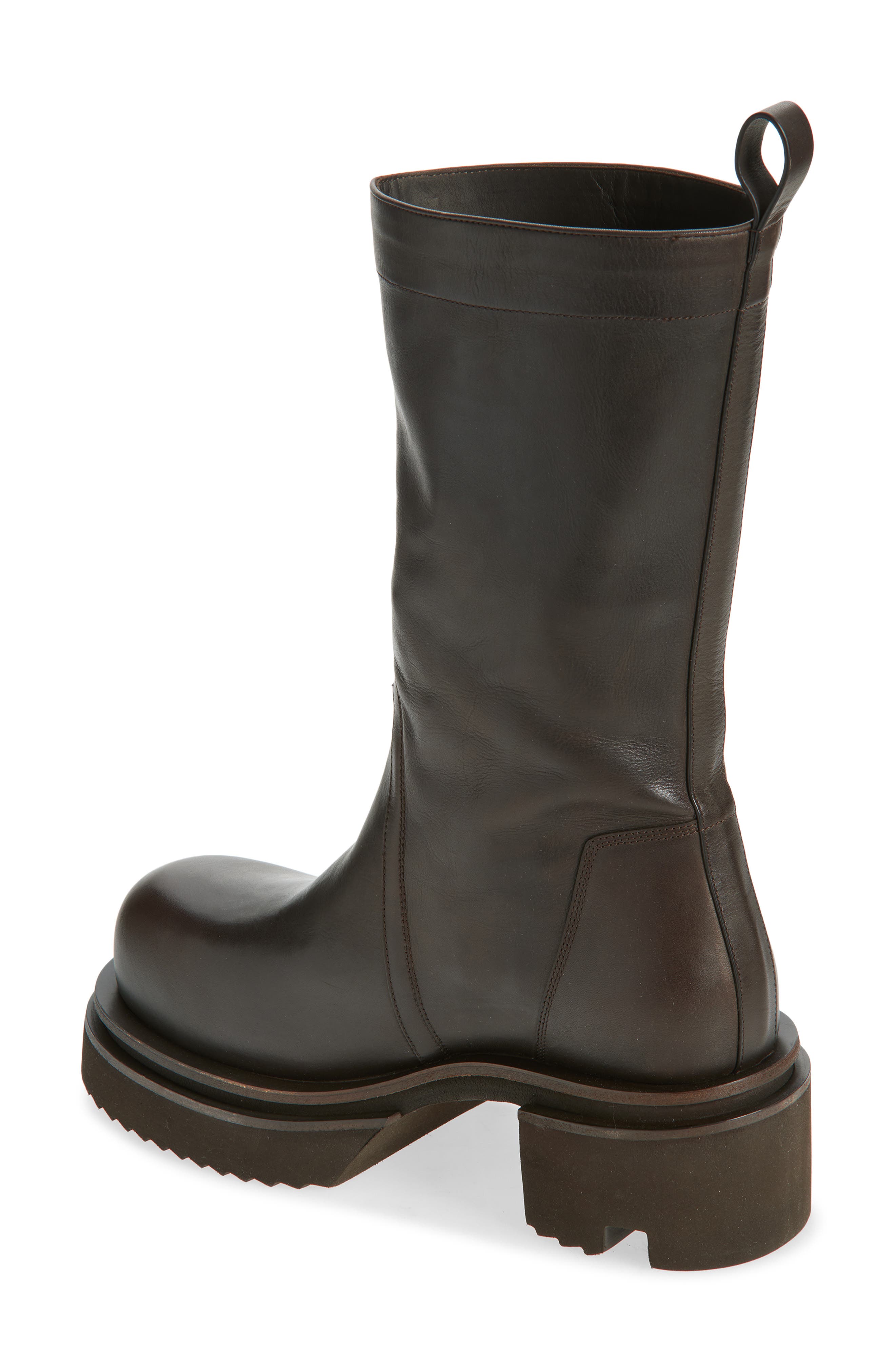 Rick Owens Bogun Platform Boot, Alternate, color, Dark Dust