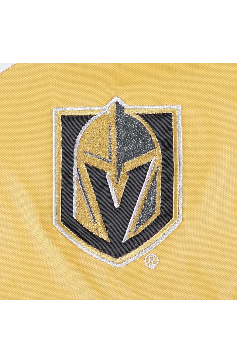 Tommy Hilfiger Women's Tommy Hilfiger Black/Gold Vegas Golden Knights Staci Half-Zip Windbreaker Jacket, Alternate, color, Black