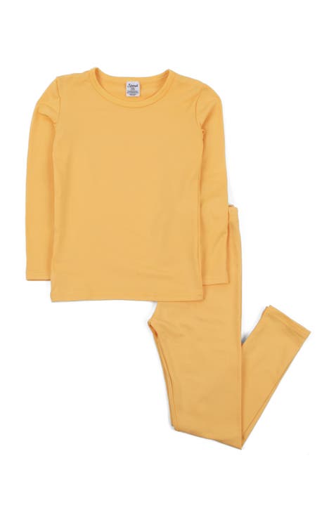 Kids Solid Thermal Pajamas (Toddler, Little Kid & Big Kid)
